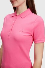 Esprit Dolphin Tennis Club Classic Polo Women Pink Polos P0D0X499 - Image 2