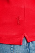 Esprit Dolphin Tennis Club Classic Polo Women Red Polos P0D0X498 - Image 3