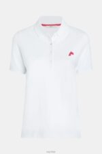 Esprit Dolphin Tennis Club Classic Polo Women White Polos P0D0X494 - Image 4
