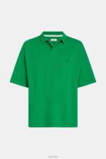 Esprit Dolphin Tennis Club Relaxed Polo Men Green Polos P0D0X875 - Image 4