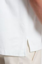 Esprit Dolphin Tennis Club Relaxed Polo Men White Polos P0D0X877 - Image 3