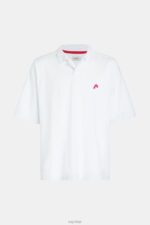 Esprit Dolphin Tennis Club Relaxed Polo Men White Polos P0D0X877 - Image 4