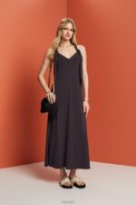 Esprit Dresses Knitted Women Anthracite Dresses P0D0X132 - Image 2