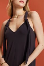 Esprit Dresses Knitted Women Anthracite Dresses P0D0X132 - Image 3