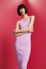 Esprit Dresses Knitted Women Violet Dresses P0D0X139