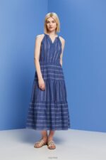 Esprit Dresses light woven Women Ink Dresses P0D0X99