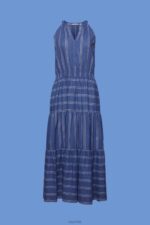Esprit Dresses light woven Women Ink Dresses P0D0X99 - Image 5