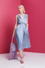 Esprit Dresses Light Woven Women Light Blue Lavender Dresses P0D0X138 - Image 2