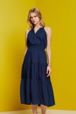 Esprit Dresses light woven Women Navy Dresses P0D0X100