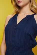 Esprit Dresses light woven Women Navy Dresses P0D0X100 - Image 3