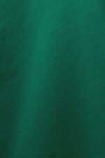 Esprit Embroidered logo hoodie, organic cotton Women Dark Green Sweatshirts & Hoodies P0D0X8 - Image 4