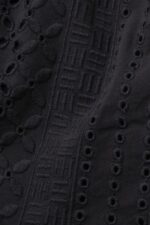 Esprit Embroidered shorts, LENZING ECOVERO Women Black Shorts P0D0X210 - Image 4