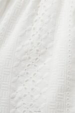 Esprit Embroidered shorts, LENZING ECOVERO Women White Shorts P0D0X211 - Image 4