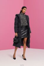 Esprit Faux leather mini skirt Women Black Skirts P0D0X400 - Image 2