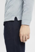 Esprit Fine knit jumper Men Grey Blue Sweaters P0D0X685 - Image 3