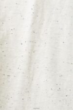 Esprit Flecked jersey t-shirt Men White T-Shirts P0D0X779 - Image 4