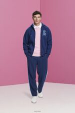 Esprit Full-length zip hoodie Men Ink Sweatshirts & Hoodies P0D0X637 - Image 2