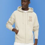 Esprit Full-length zip hoodie Men Light Taupe Sweatshirts & Hoodies P0D0X635