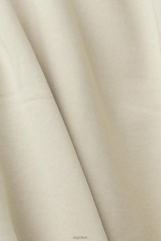 Esprit Full-length zip hoodie Men Light Taupe Sweatshirts & Hoodies P0D0X635 - Image 4