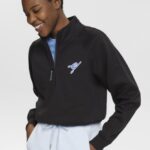 Esprit Half-zip sweatshirt Women Black Sweatshirts & Hoodies P0D0X158