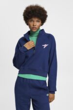 Esprit Half-zip sweatshirt Women Ink Sweatshirts & Hoodies P0D0X162