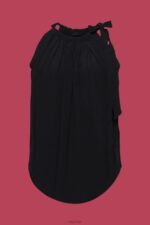 Esprit Halterneck top Women Black Top P0D0X223 - Image 5