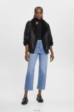 Esprit High-rise dad jeans Women Blue Light Wash Denim P0D0X315 - Image 2