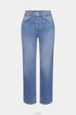Esprit High-rise dad jeans Women Blue Light Wash Denim P0D0X315 - Image 5