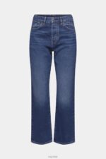 Esprit High-rise dad jeans Women Blue Medium Wash Denim P0D0X314 - Image 5