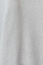 Esprit High-rise rib knit trousers Women Light Grey Trousers & Pants P0D0X466 - Image 4