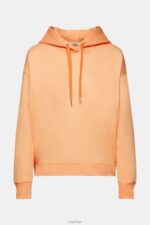 Esprit Hoodie with heart Women Golden Orange Sweatshirts & Hoodies P0D0X353 - Image 5