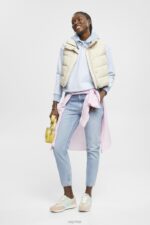 Esprit Hoodie with heart Women Pastel Blue Sweatshirts & Hoodies P0D0X352 - Image 2