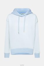 Esprit Hoodie with heart Women Pastel Blue Sweatshirts & Hoodies P0D0X352 - Image 5