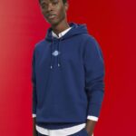 Esprit Hoodie with logo chest print Men Ink Sweatshirts & Hoodies P0D0X641