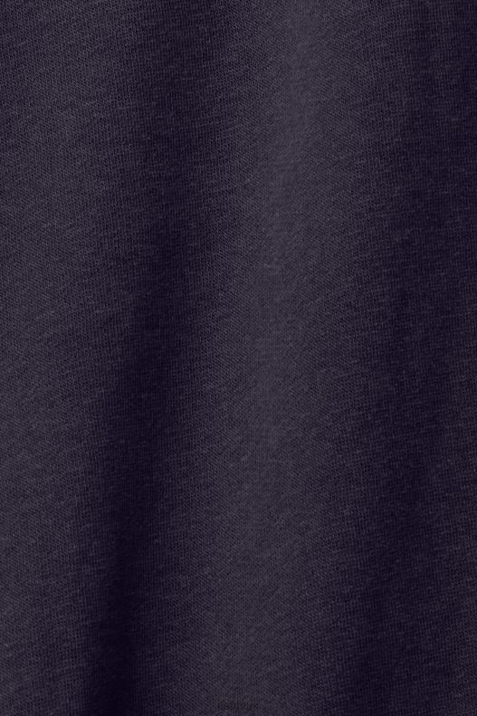 Esprit Hoodie with small logo print Men Navy Sweatshirts & Hoodies P0D0X827 - Image 4