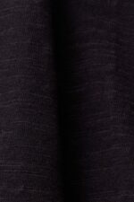 Esprit Jersey dress with embroidered lace sleeves Women Black Dresses P0D0X59 - Image 4
