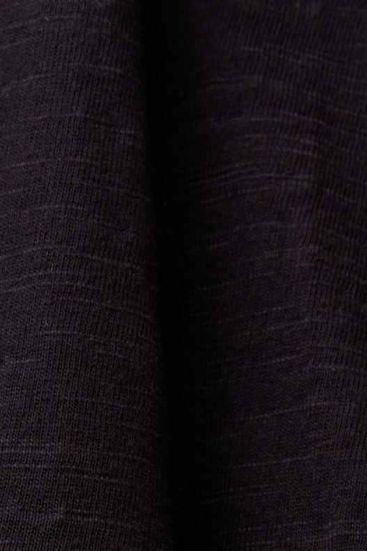 Esprit Jersey dress with embroidered lace sleeves Women Black Dresses P0D0X59 - Image 4