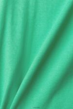 Esprit Jersey logo print T-shirt Men Green T-Shirts P0D0X950 - Image 4