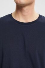 Esprit Jersey long sleeve top Men Navy Long Sleeve P0D0X948 - Image 3