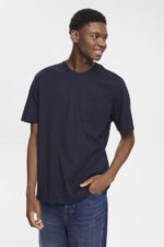 Esprit Jersey t-shirt Men Navy T-Shirts P0D0X681