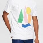 Esprit Jersey T-shirt with a print Men White T-Shirts P0D0X844