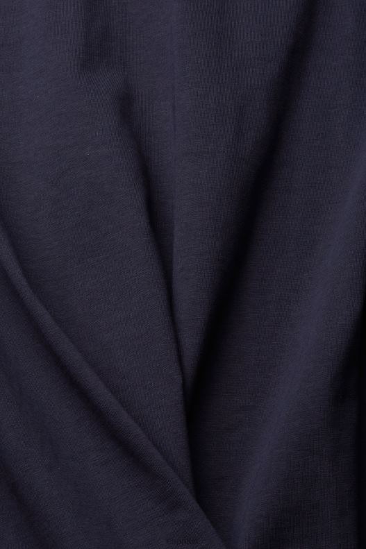 Esprit Jersey T-shirt with an embroidered logo Men Navy T-Shirts P0D0X917 - Image 4