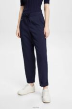 Esprit Jogger style trousers Women Navy Joggers P0D0X26