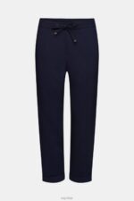 Esprit Jogger style trousers Women Navy Joggers P0D0X26 - Image 5