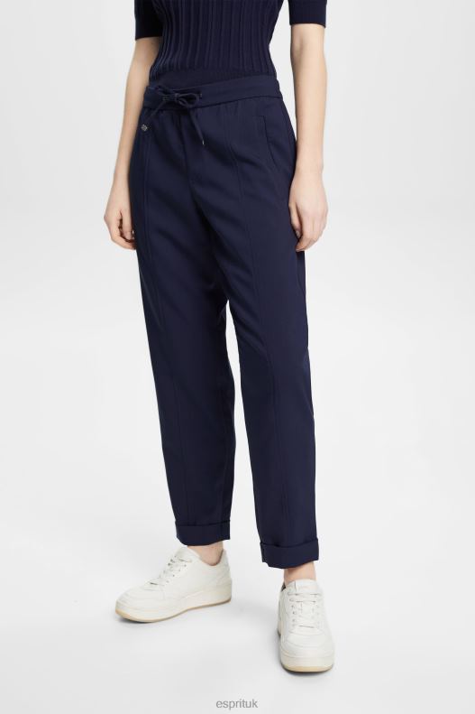 esprit_jogger_style_trousers_women_navy_joggers_p0d0x26.jpg Esprit Jogger style trousers Women Navy Joggers P0D0X26 - Image 1