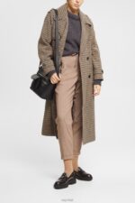 Esprit Jogger style trousers Women Taupe Joggers P0D0X445 - Image 2