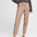 Esprit Jogger style trousers Women Taupe Joggers P0D0X445