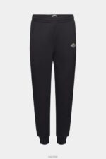 Esprit Joggers with logo print Men Black Joggers P0D0X663 - Image 5