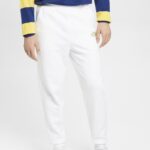 Esprit Joggers with logo print Men White Joggers P0D0X664