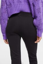 Esprit Kick flared trousers Women Black Trousers & Pants P0D0X440 - Image 3